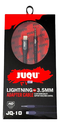 Cable Adaptador De Auxiliar Audio 3.5mm A Lightning iPhone