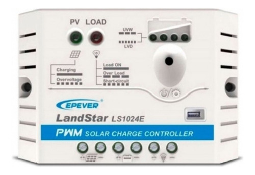 Controlador De Carga 10a Para Painel Fotovoltaico Monitor