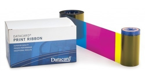 Ribbon Color Ymckt Datacard X500 Imágenes Cd810/cd165