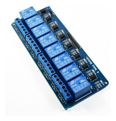 Modulo De Relevador 8 Canales Arduino