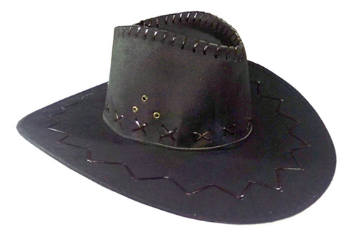 Sombrero Color Negro Vipro Vaquero