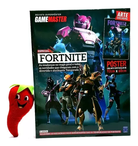 Revista Superpôster - Fortnite Temporada X (loja Do Zé)