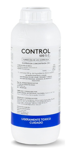 Control 500 Sc Fungicida X 1 Litro 