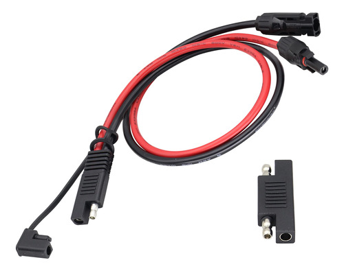 Hcfeng Cable Adaptador Sae M-c-4 10 Awg Conector Polaridad