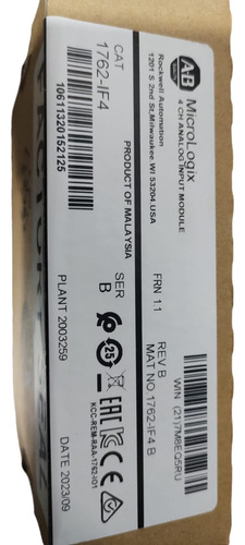 Allen-bradley 1762-if4 Analog Input Module