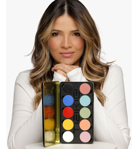Corretivo facial Makiê Paleta camuflagem makiê