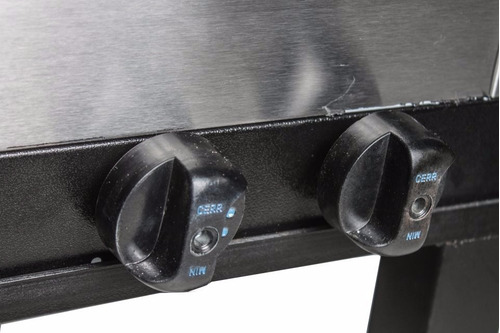 Imagen 4 de 5 de Horno Pizzero Depaolo 24 Moldes Doble Acero Inox Con Base