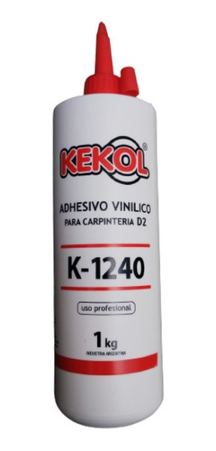 Kekol 1240 Cola Vinilica Prof 1 Kg Exc Rendimiento 6 Unidad