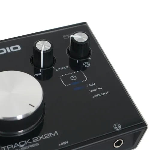 Interface De Audio M-audio Placa Grabacion Mtrack 2x2 Usb