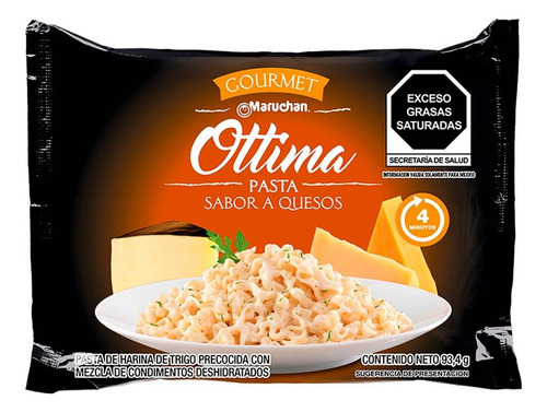 Sopa Maruchan Ottima Gourmet Sabor A Quesos 93.4g