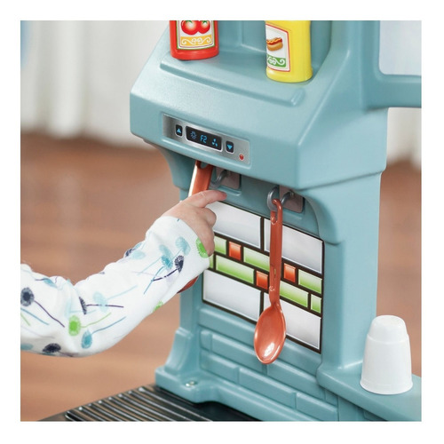 Cocinita Infantil Step2 Juguetes Juego Cocina Color Azul