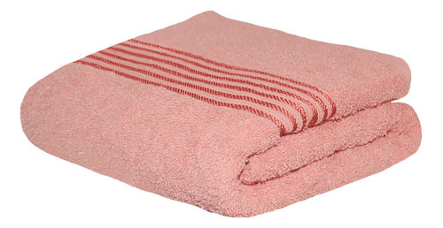 Toalla De Baño Completo 150x80cm - 600gr Suave Y Absorbente Color Coral 5 Liso