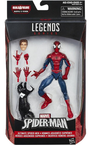 Muñeco Peter Parker Ultimate Spiderman  6 Pulgadas Marvel
