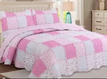 Comprar Cubrecama Una Plaza Y Media Patch Vane Deco Blanco Bh