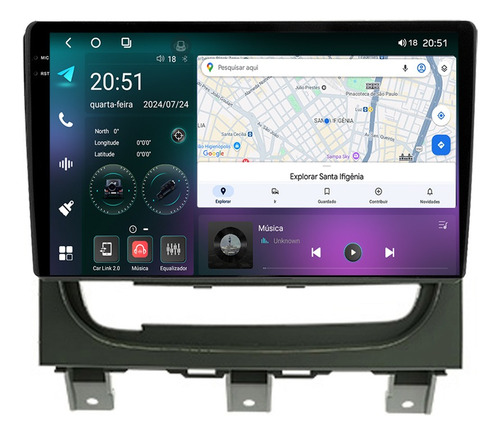 Multimidia Palio 13/19 9p Octacore Carplay 256gb Tpros 360