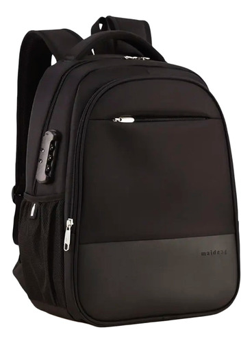 Mochila Antirrobo Impermeable Con Candado Porta Laptop Backpack Muramasamx Gran Capacidad Portátil Tablet Amplia Grande Escolar Multifuncional Oficina