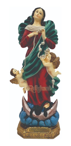 Virgen Desatanudos 40cm Poliresina 530-339658 Religiozzi