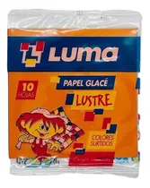 Comprar Papel Glacé Lustre 10x10 Cm 200 Paquetes X 10 Papelitos C\u002Fu