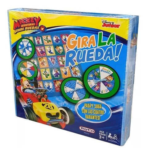 Gira La Rueda ! - Mickey Sobre Ruedas - Toyco - Art. 18006