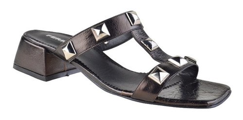 Sandalias De Cuero Zapatos De Mujer - Milva - Ferraro