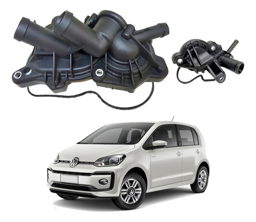 Carcaça Valvula Termostática Volkswagen Up 1.0 12v Mpi 2015