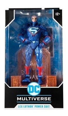 Lex Luthor Power Suit Justice League Mcfarlane Dc Multiverse