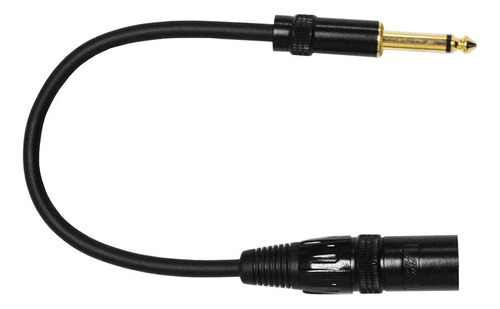 Audio Cable Ts Pie Xlr Macho Unidades.