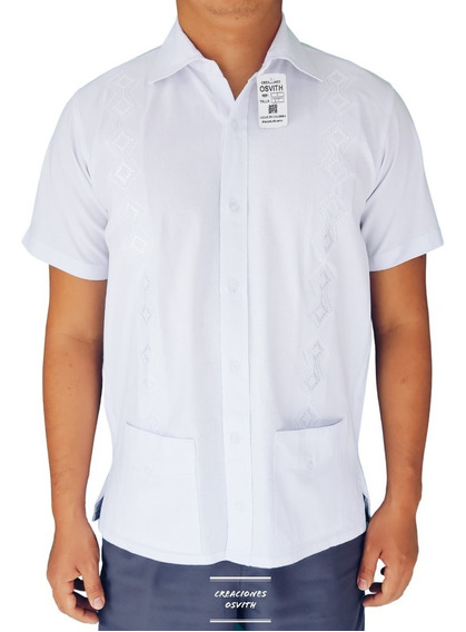 Camisa Guayabera Blanca | MercadoLibre 📦