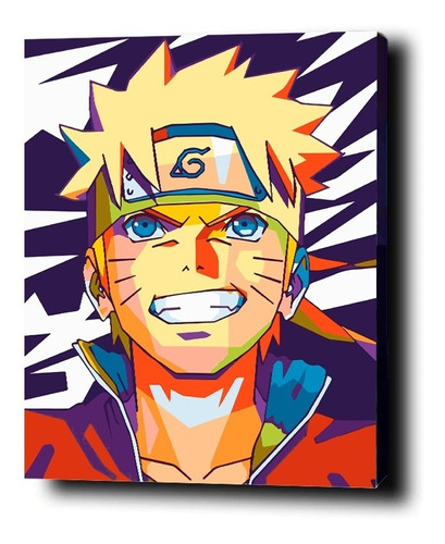 Pintura Por Números Calidad Premium: Naruto Pop. Kitart