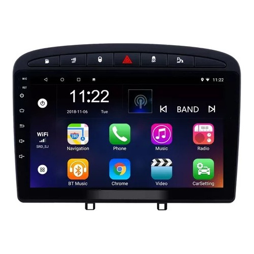 Multimedia Peugeot 408 308 Android Auto Carplay 1/16gb