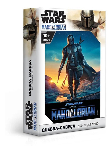 The Mandalorian Star Wars Quebra-cabeça 500 Peças Nano - T