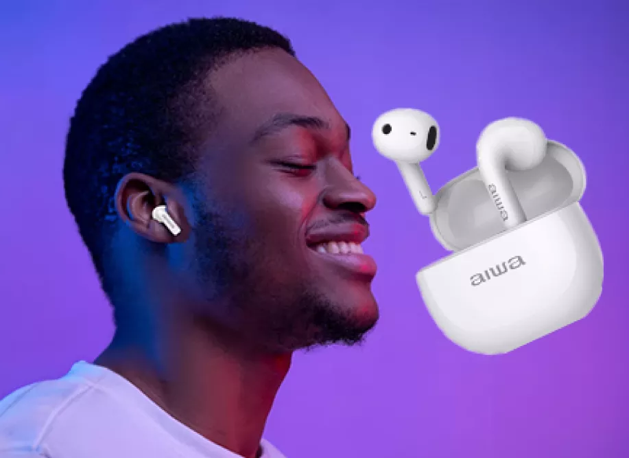 Audífonos Aiwa Táctil In-ear Bluetooth 5.0