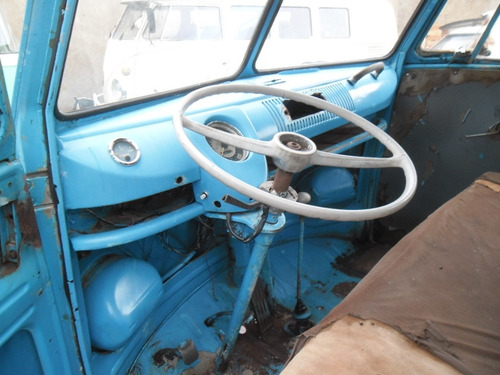 Kombi Vw Van Corujinha 1965 Funcionando Lisa De Lata P/ Rest