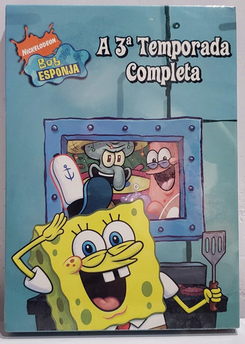 Dvd Bob Esponja 3ª Terceira Temporada
