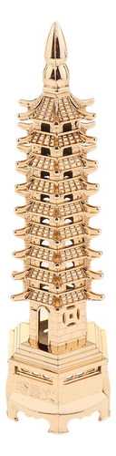 Modelo Torre Pagoda Fengshui Ornamento Accesorios De Oficina