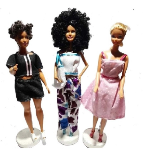 Ropa Barbie ,set De 5 Piezas O Prendas, Muñeca Barbie