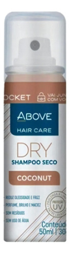  Shampoo Seco Above P/ Levar Bolsa Limpa Perfuma Cabelo 50ml