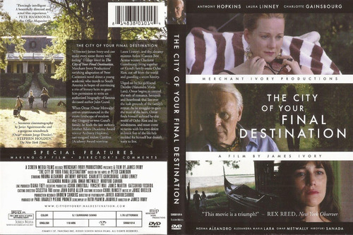 The City Of Your Final Destination Dvd Region 1 Anthony Hopk