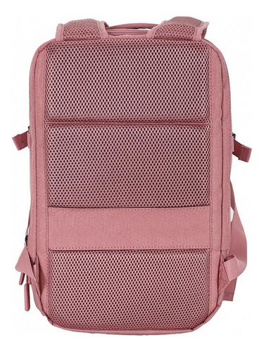 Mochila Elf Portanotebook Reforzada Rosa Liso