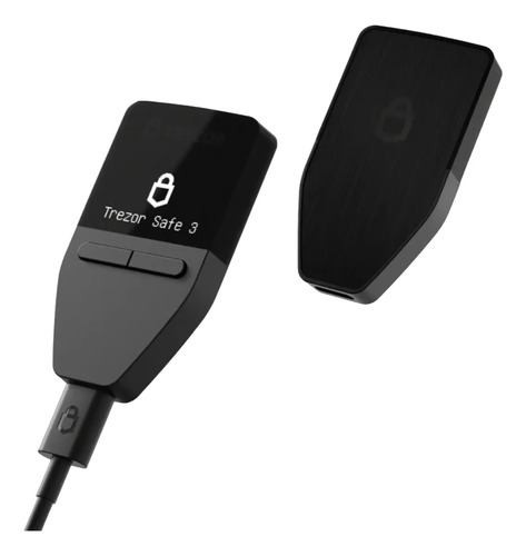 Trezor® Safe 3 Hardware Wallet Billetera Original Crypto Negro