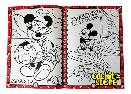 Mega Libro Para Pintar Y Jugar De Mickey Mouse Y Sus Amigos Cuchitostore Mega Libro Para Pintar Y Jugar De Mickey Mouse Y Sus Amigos Cuchitostore
