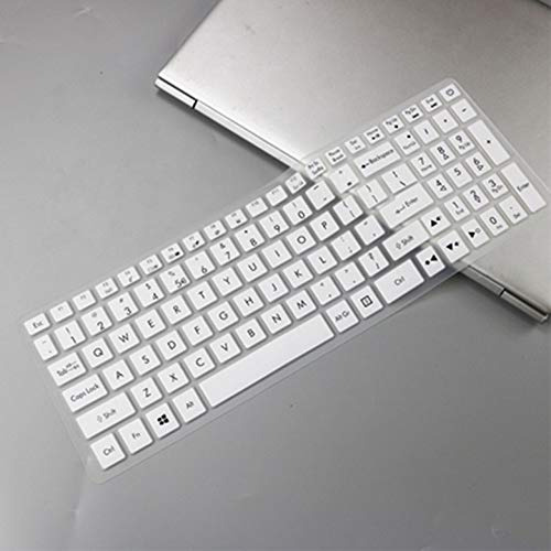 Teclado Skin Cover Protector Para Acer Blanco