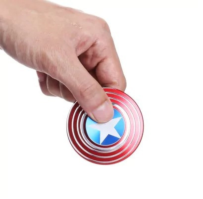 Fidget Spinner Juguetes Anti Estrés Capitán América Oficial