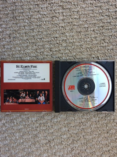 St. Elmo's Fire Cd Usa Soundtrack David Foster John Parr (Usado)
