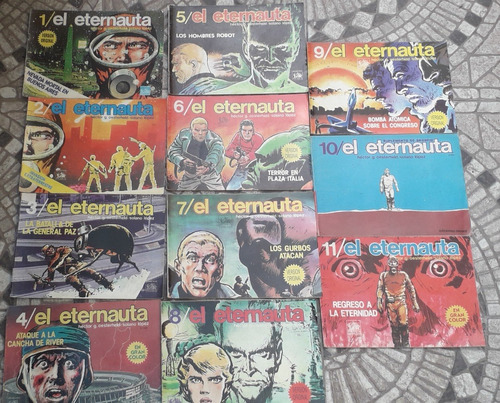 Lote X 26 Historieta Comic * El Eternauta * Record Completa