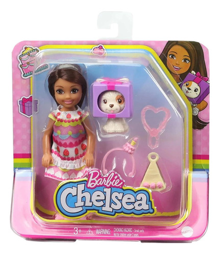 Muñeca Barbie Chelsea Fiesta De Disfraces Ghv69