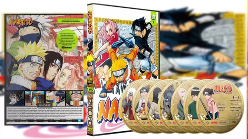 Blu-ray Naruto Clássico - Série completa com dublagem.