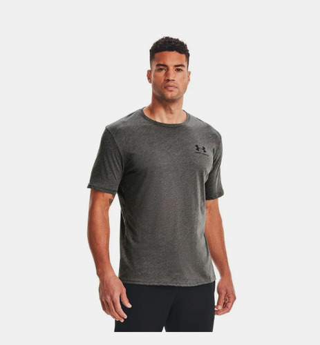 Polera Sportstyle Lc Para Hombre Under Armour - Gris