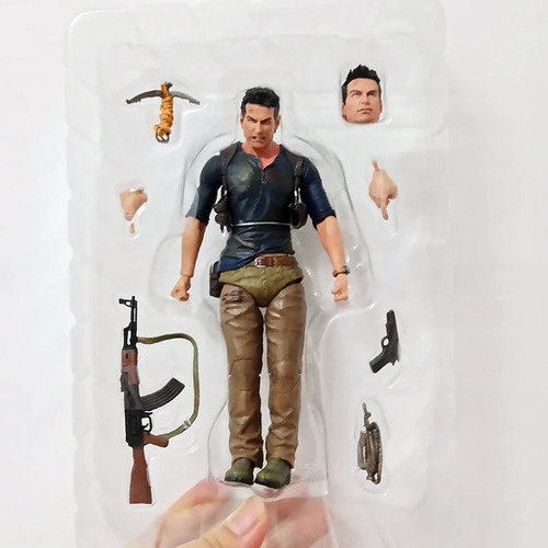 Figura De Acción Neca Uncharted 4 De Nathan Drake, Modelo To