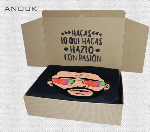 Imagen 2 de 10 de Buzo Hoodie Personalizado Saco Bad Bunny Unisex Estampado R4
